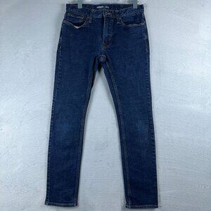 Old Navy Skinny Built-In Flex Jeans Low Rise Dark Wash Blue Men's Size 30X32